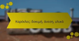 Καρέκλες: δοκιμή, άνεση, υλικά