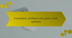 Συρταριέρες: αποθηκευτικός χώρος, υλικά, σχεδίαση